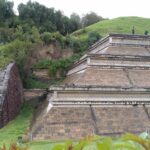 チョルーラのピラミッドの後ろに見える古いピラミッド