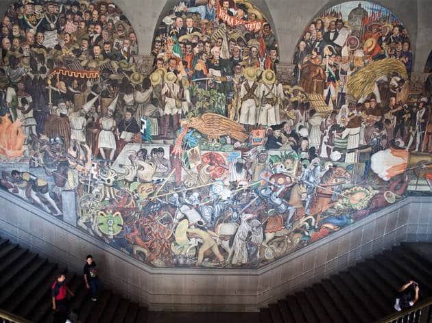Palacio nacional diego - メキシコのプライベートツアー | MCT ディエゴリベラが描いた国立宮殿の壁画
