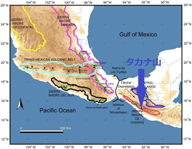 Tacana Mapa - メキシコのプライベートツアー | MCT