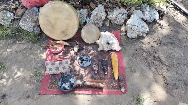 テマスカルの儀式に使う用品