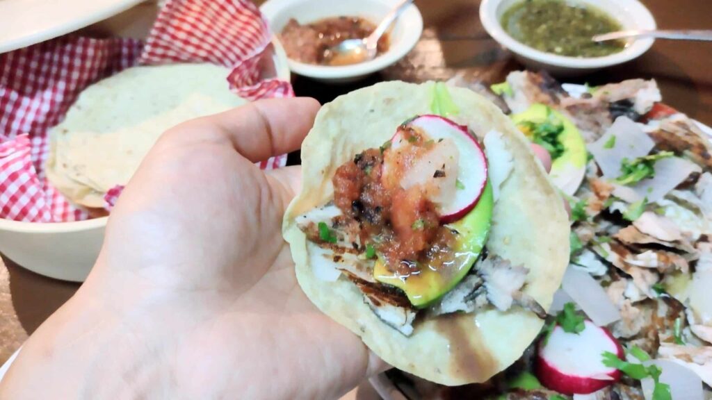 メキシコのユカタン料理ポクチュク