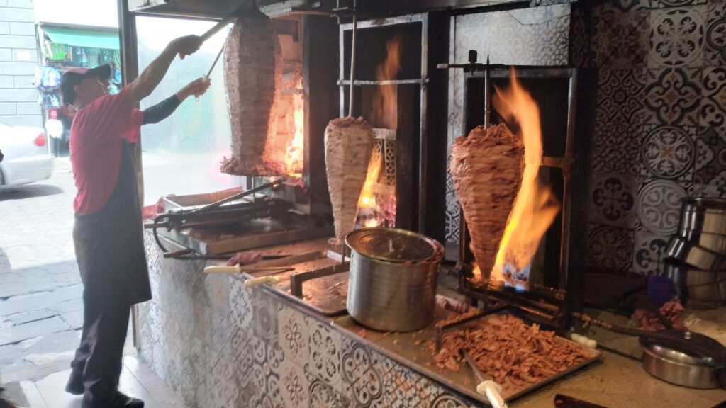 メキシコのタコス屋