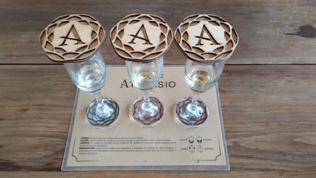 テキーラの試飲