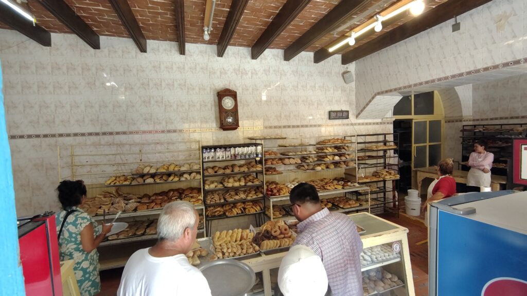 メキシコのサンミゲルのパン屋