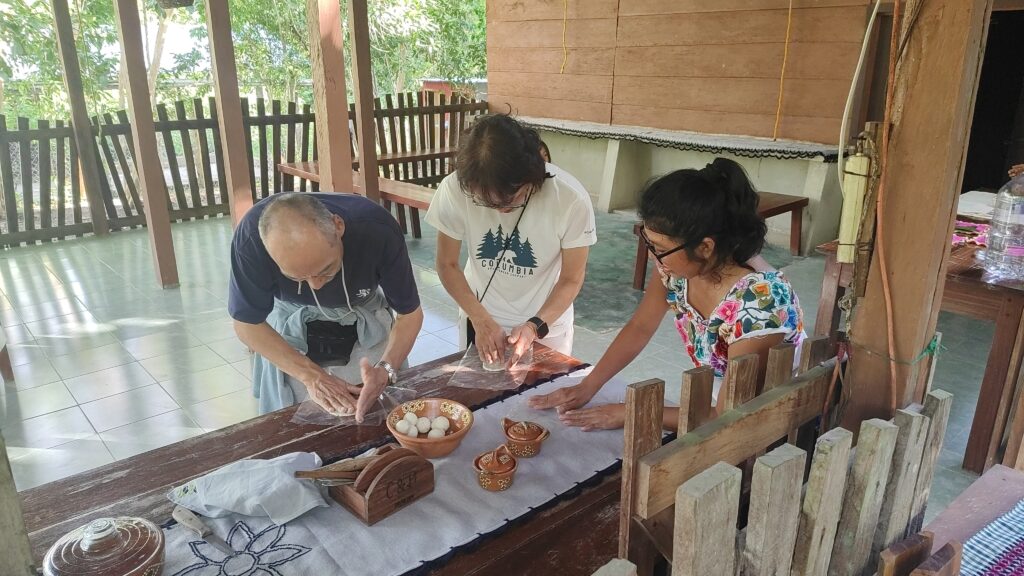 メキシコのマヤ料理体験