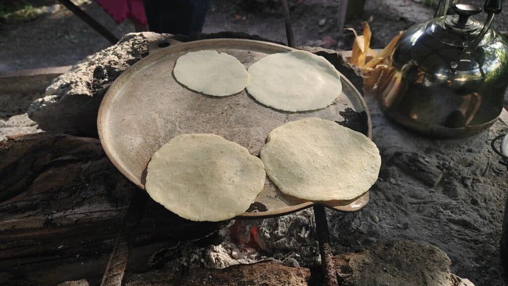 トルティーヤづくり