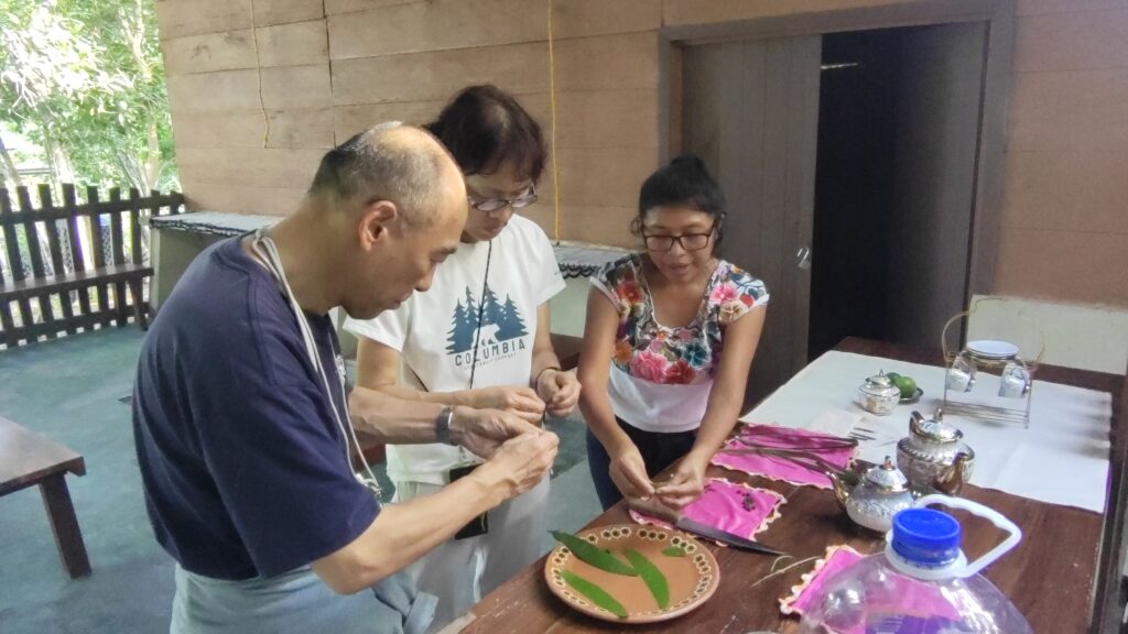 メキシコのマヤ料理体験